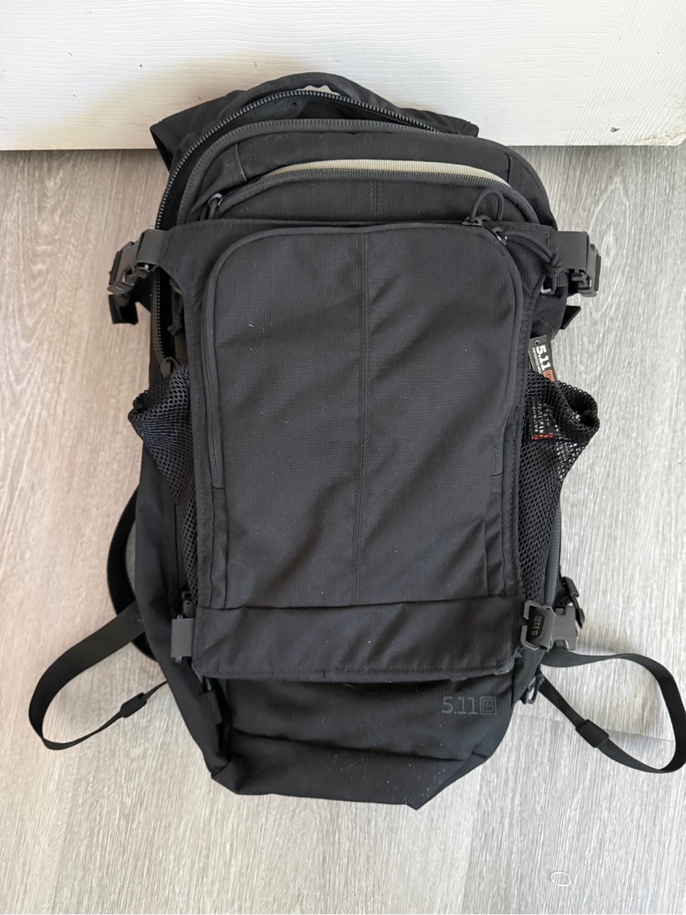 5.11 Tactical All Missions Pack 25L Black Backpack HEXGRID Laptop Travel Hiking - Picture 15 of 16